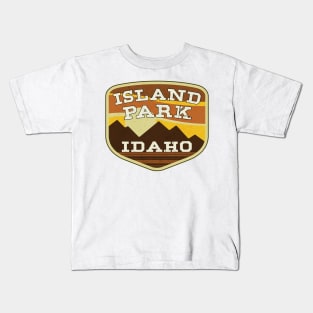 Island Park Idaho West Yellowstone National Park Kids T-Shirt